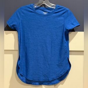 Old Navy Classic Blue Girls Activewear Tee Size L